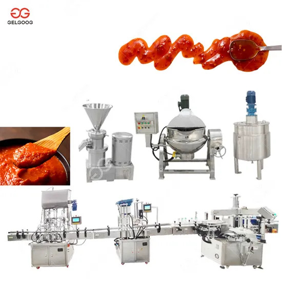 LIGNE DE FABRICATION INDUSTRIELLE DE PUREE ET CONSERVE DE TOMATE